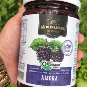 Geleia de Amora Orgânica 400g (Sítio Palmará)