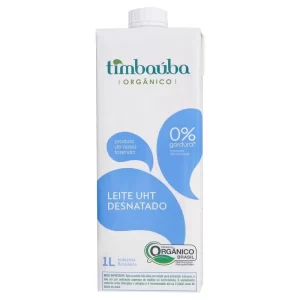 LEITE DESNATADO ORGÂNICO timbaúba 1L